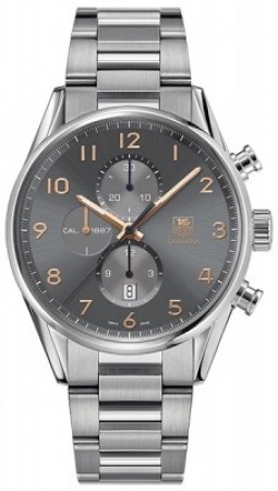 AAA Replica Tag Heuer Carrera Calibre 1887 Automatic Chronograph 43mm Mens Watch car2013.ba0799