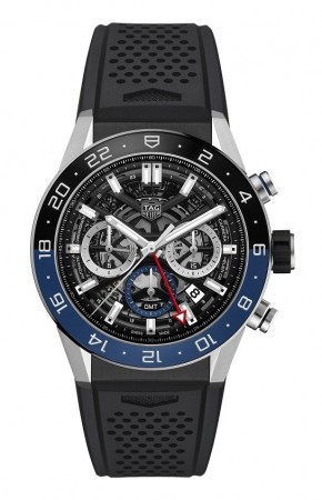 AAA Replica TAG Heuer Carrera Heuer 02 Chronograph GMT Watch CBG2A1Z.FT6157