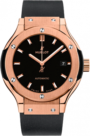 AAA Replica Hublot Classic Fusion 33mm Gold Watch 582.OX.1180.RX