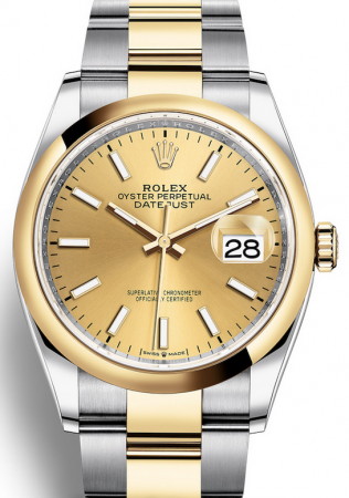 AAA Replica Rolex Datejust 36mm Automatic Mens Watch 126203-0016