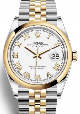 AAA Replica Rolex Datejust 36mm Automatic Mens Watch 126203-0029