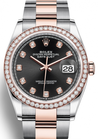 AAA Replica Rolex Datejust 36mm Automatic Mens Watch 126281rbr-0008