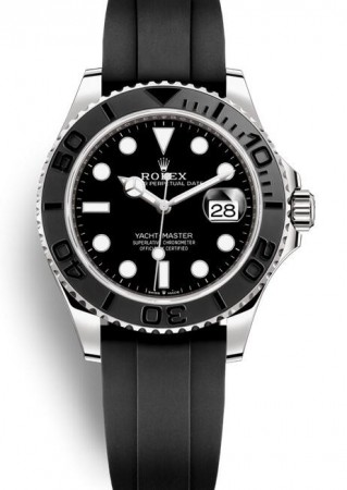 AAA Replica Rolex Yacht-Master 42 White Gold Watch 226659-0002