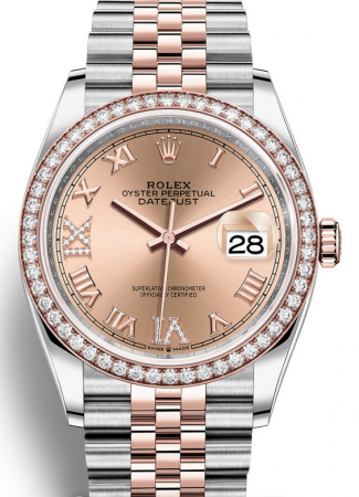 AAA Replica Rolex Datejust 36mm Automatic Mens Watch 126281rbr-0015