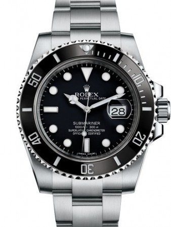 AAA Replica Rolex Oyster Perpetual Submariner Date Mens Watch 116610LN