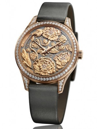 AAA Replica Chopard L.U.C XP Esprit de Fleurier Peony Ladies Watch 131944-5002