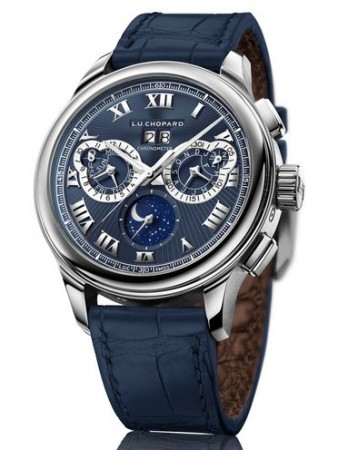 AAA Replica Chopard L.U.C Perpetual Chrono Platinum Limited Edition Watch 161973-9001