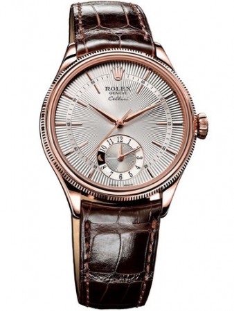AAA Replica Rolex Cellini Dual Time 39mm Mens Watch 50525-0008