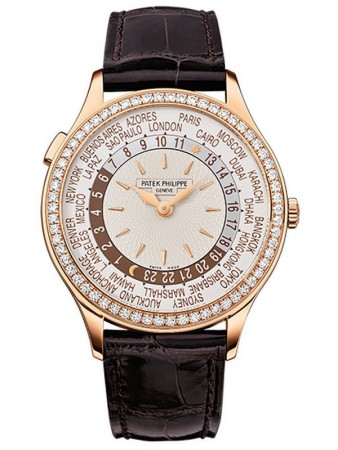 AAA Replica Patek Philippe Complications Rose Gold Ladies Watch 7130R-011