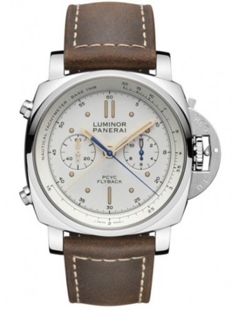 AAA Replica Panerai Luminor 1950 PCYC 3 Days Chrono Flyback Automatic Acciaio Mens Watch PAM00654