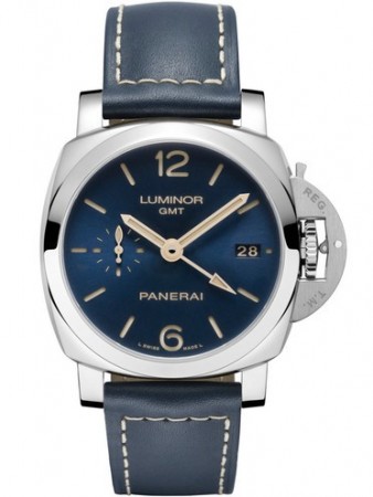 AAA Replica Panerai Luminor 1950 3 Days GMT Automatic Acciaio Mens Watch PAM00688