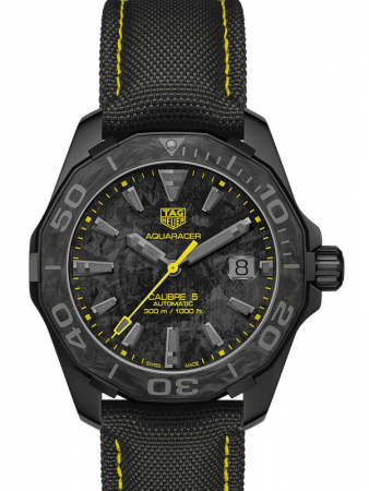 AAA Replica TAG Heuer Aquaracer Calibre 5 Carbon Special Edition Mens Watch WBD218B.FC6446