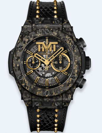 AAA Replica Hublot Big Bang Unico TMT Carbon Gold Watch 411.QX.1180.PR.TMT18