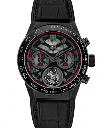 AAA Replica TAG Heuer Carrera Calibre Heuer 02T COSC Mexico Limited Edition Watch CAR5A8V.FC6377