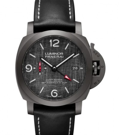 AAA Replica Panerai Luminor Luna Rossa GMT 44mm Mens Watch PAM01036