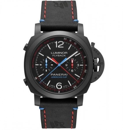 AAA Replica Panerai Luminor 1950 Oracle Team USA 3 Days Chrono Flyback Ceramica Mens Watch PAM00725