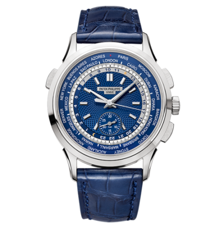 AAA Replica Patek Philippe World Time Chronograph Watch 5930G-001