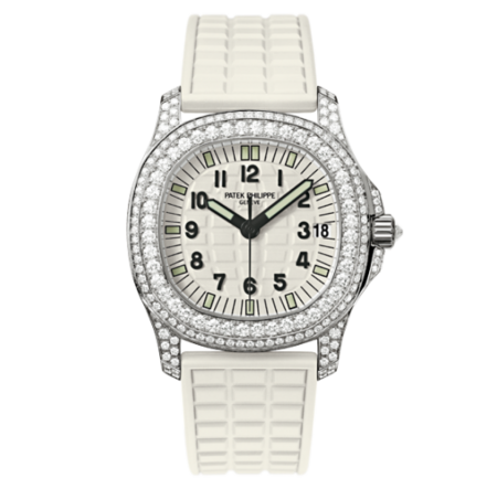 AAA Replica Patek Philippe Aquanaut White Gold White Watch 5069G-011