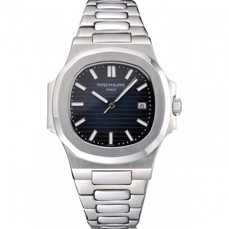 Patek Philippe Nautilus Blue Dial Stainless Steel Case   622720