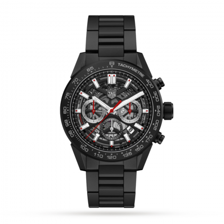 Swiss TAG Heuer Carrera Calibre Heuer 02 45mm Mens Watch CBG2A90.BH0653