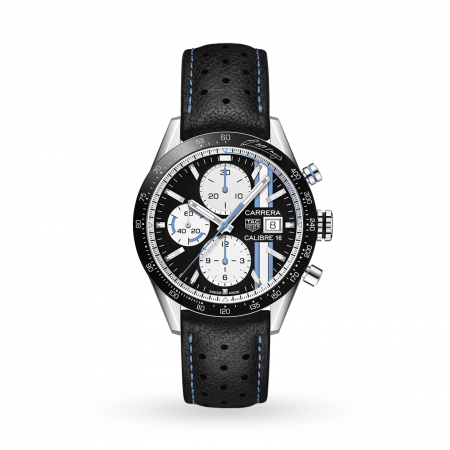 Swiss TAG Heuer Limited Edition Carrera 41mm Mens Watch CV201AT.FC6475