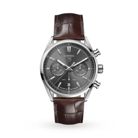 Swiss TAG Heuer Carrera Calibre Heuer 02 Chronograph 42mm Mens Watch CBN2012.FC6483