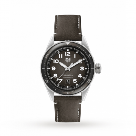 TAG Heuer Autavia Calibre 5 COSC 42mm Mens Watch WBE5114.FC8266
