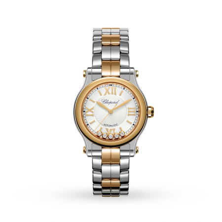 Swiss Chopard Happy Sport 30mm Automatic Watch 278573-6009