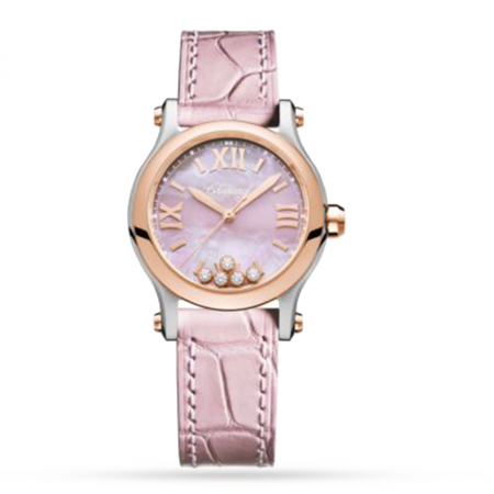 Swiss Chopard Happy Sport 30mm Ladies Watch 278573-6011