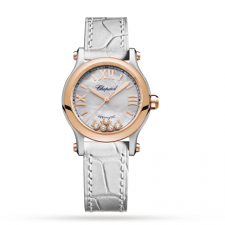 Swiss Chopard Happy Sport 30mm Ladies Watches 278573-6018