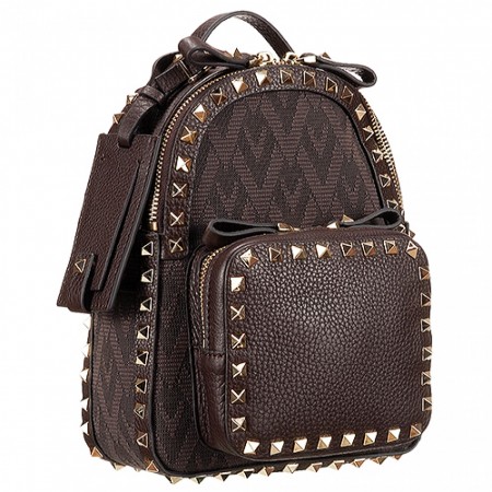 Valentino Viva Valentino Fabric Min Backpack Military Green