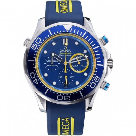 Omega Seamaster Professional Emirates Team 2013 Blue  622044