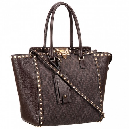 Valentino Viva Valentino Fabric Top Handle Bag Military Green