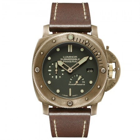 AAA Replica Panerai Luminor 1950 Submersible Bronzo 3 Days Power Reserve Automatic Mens Watch PAM00507