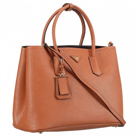 Prada Double Tote Tan 18926819