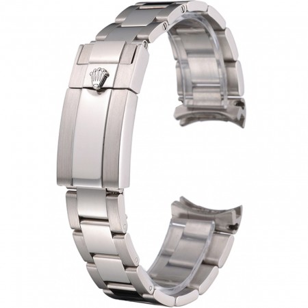 Rolex Polished and Brushed Stainless Steel Link Bracelet  622492