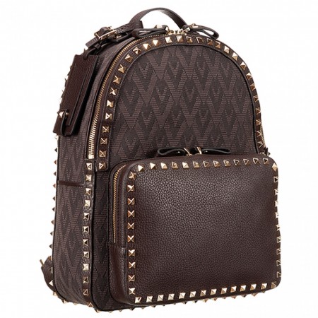 Valentino Viva Valentino Fabric Backpack Military Green