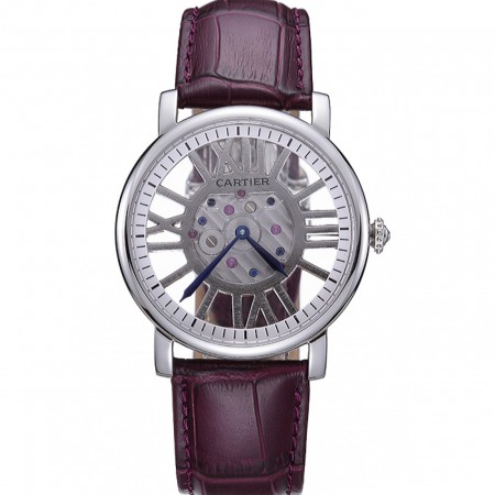 Cartier Rotonde Skeleton Flying Tourbillon Purple 621971