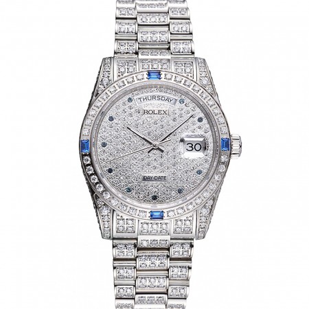 Swiss Rolex Day-Date Diamonds-srl183  621613