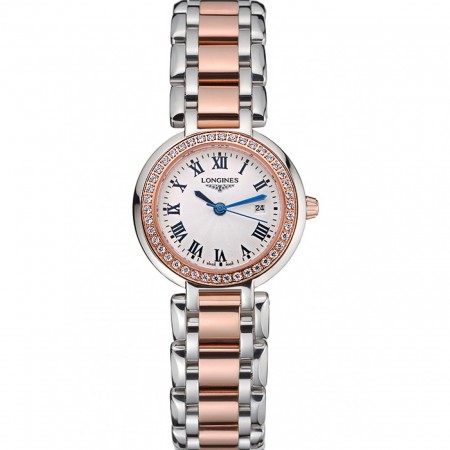 Longines PrimaLuna Stainless Steel And Gold Diamond Case  622585