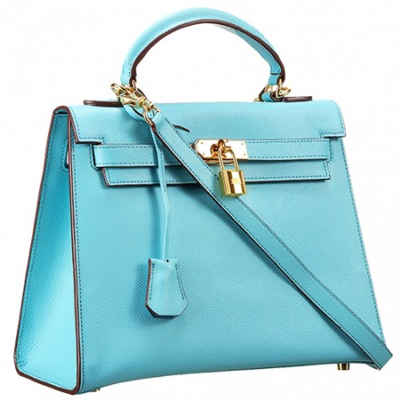 Hermes Kelly 28 Blue Jean 608143