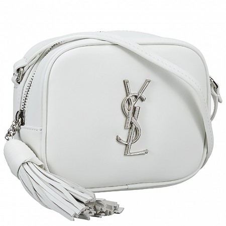 Saint Laurent Monogram Blogger White Bag  18927155