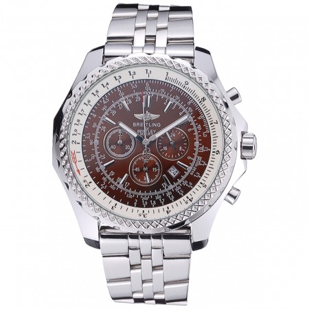 Breitling Bentley Motors T Bronze Dial Stainelss Steel Bracelet  622519