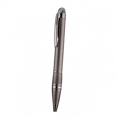 MontBlanc Starwalker Horizontally Grooved Light Brown Grey Ballpoint Pen  622813