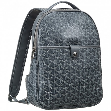 Goyard Chevron Grey Backpack 18927367