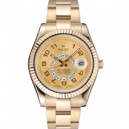 Rolex Sky Dweller Oyster Perpetual Special Edition 2012 Yellow Gold 80243