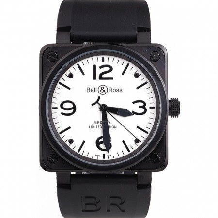 BR01-92 Carbon-White Dial-br10