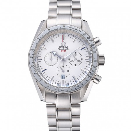 Omega Speedmaster Limited Edition 1957 White Dial Stainless Steel Bracelet  622522