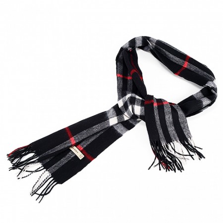 Burberry Classic Scarf in Heritage Check Black 621827