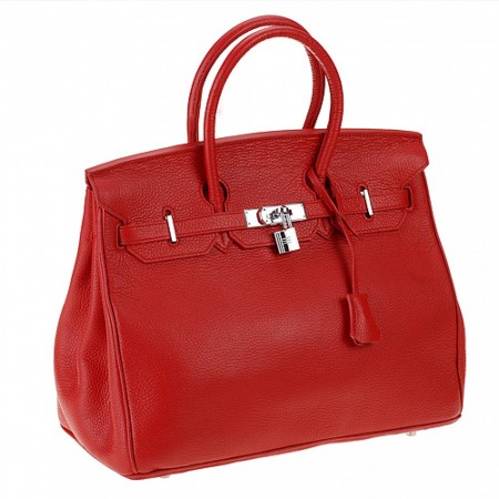 Hermes Medium Red Birkin Bag